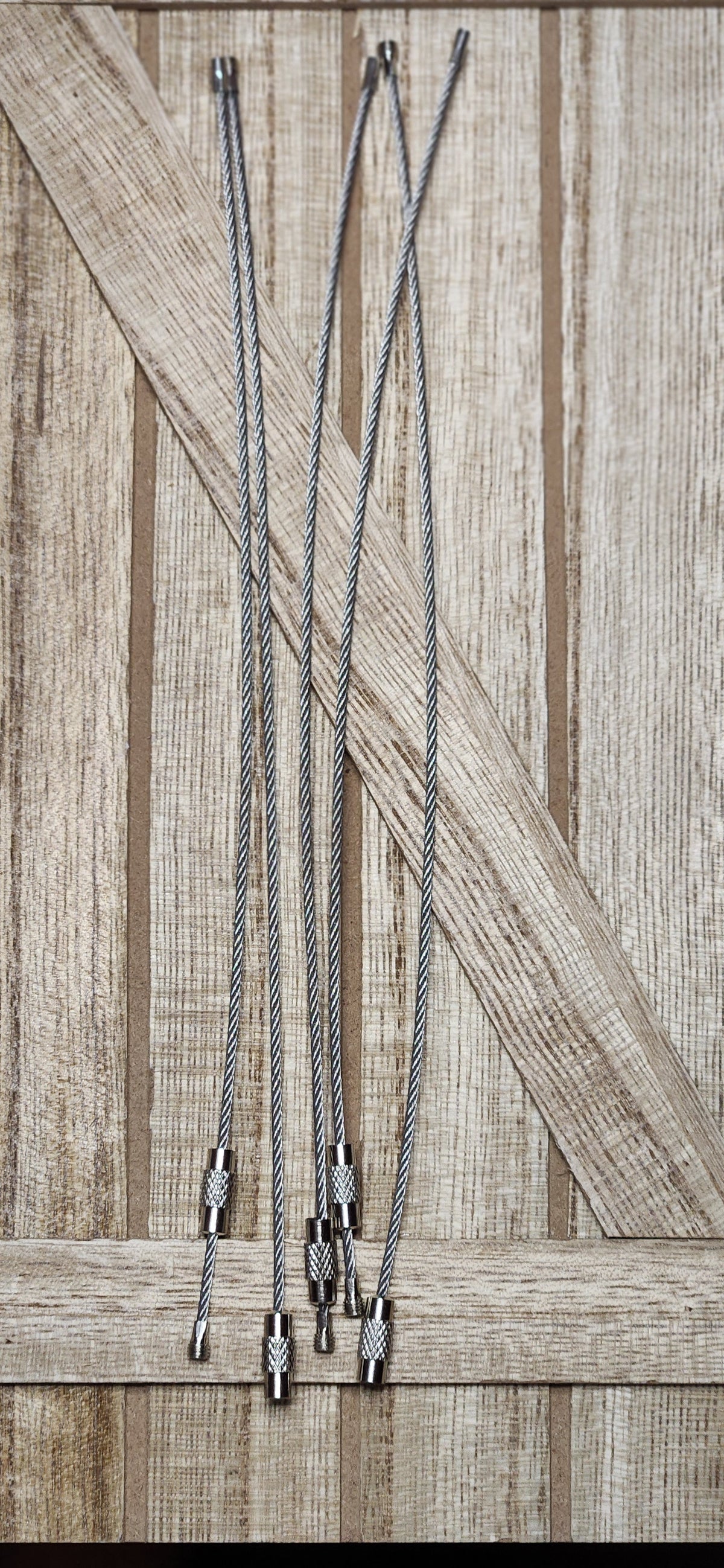 8 inch beadable charm wire. 10 pack.