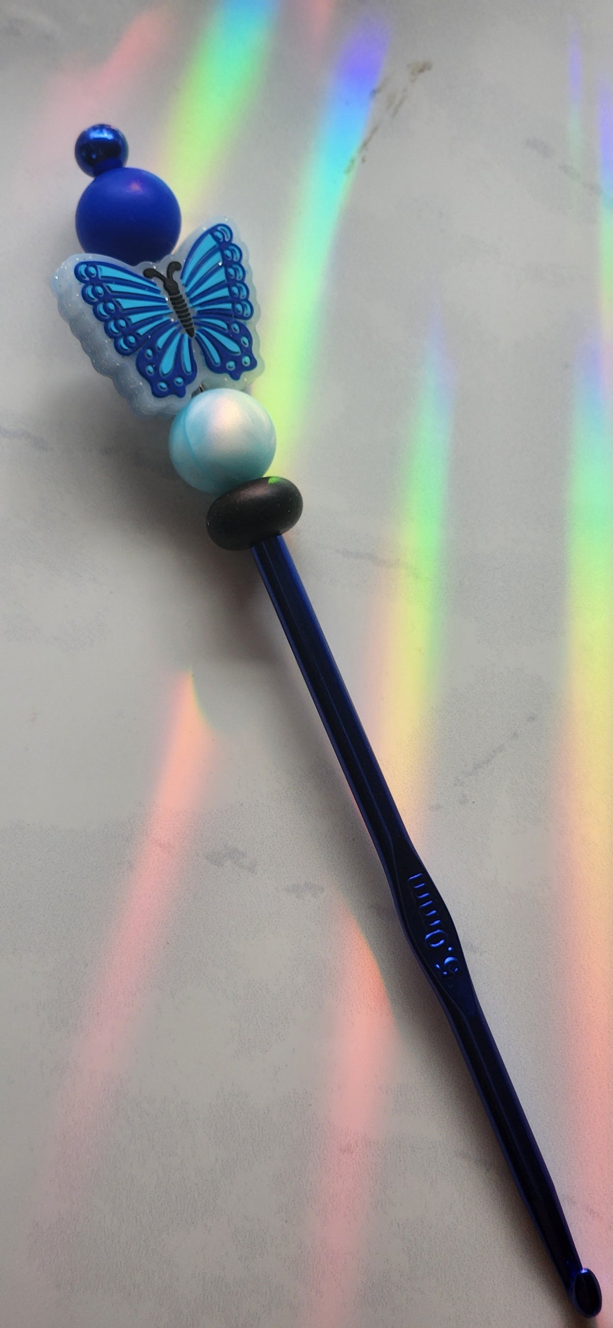 Beadable crochet hooks