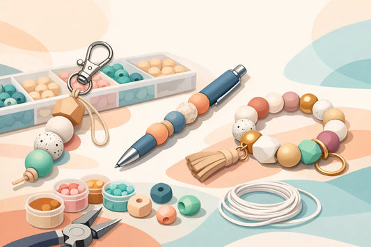 Bead Kits for Keychains, Pens, and Wristlets