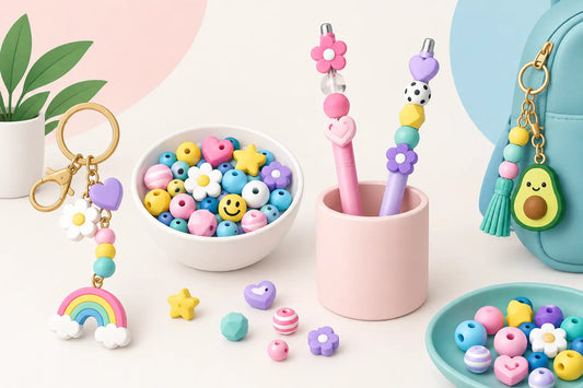 Novelty Beads for Keychains, Pens, and More