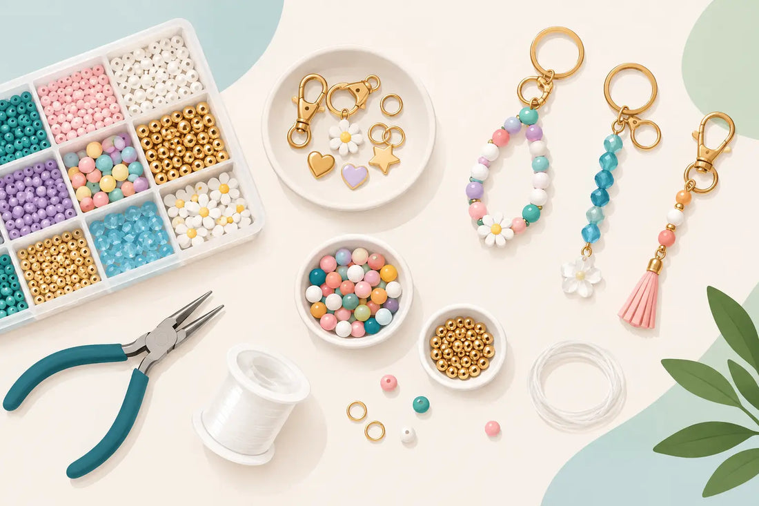 Beading Supply Checklist for Keychains and More