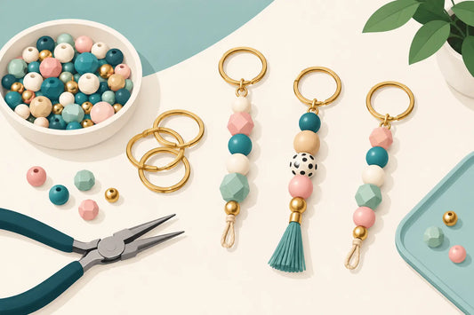 How to Use Key Rings for Beaded Keychains