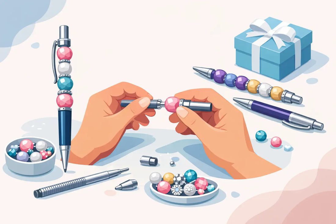 How to Assemble Beaded Pens for Gifts and Sales