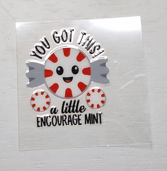 You got this - 2 by 2.25 inches Mini UVDTF