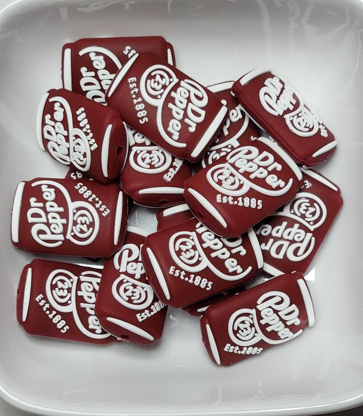 Pepper Silicone focal bead