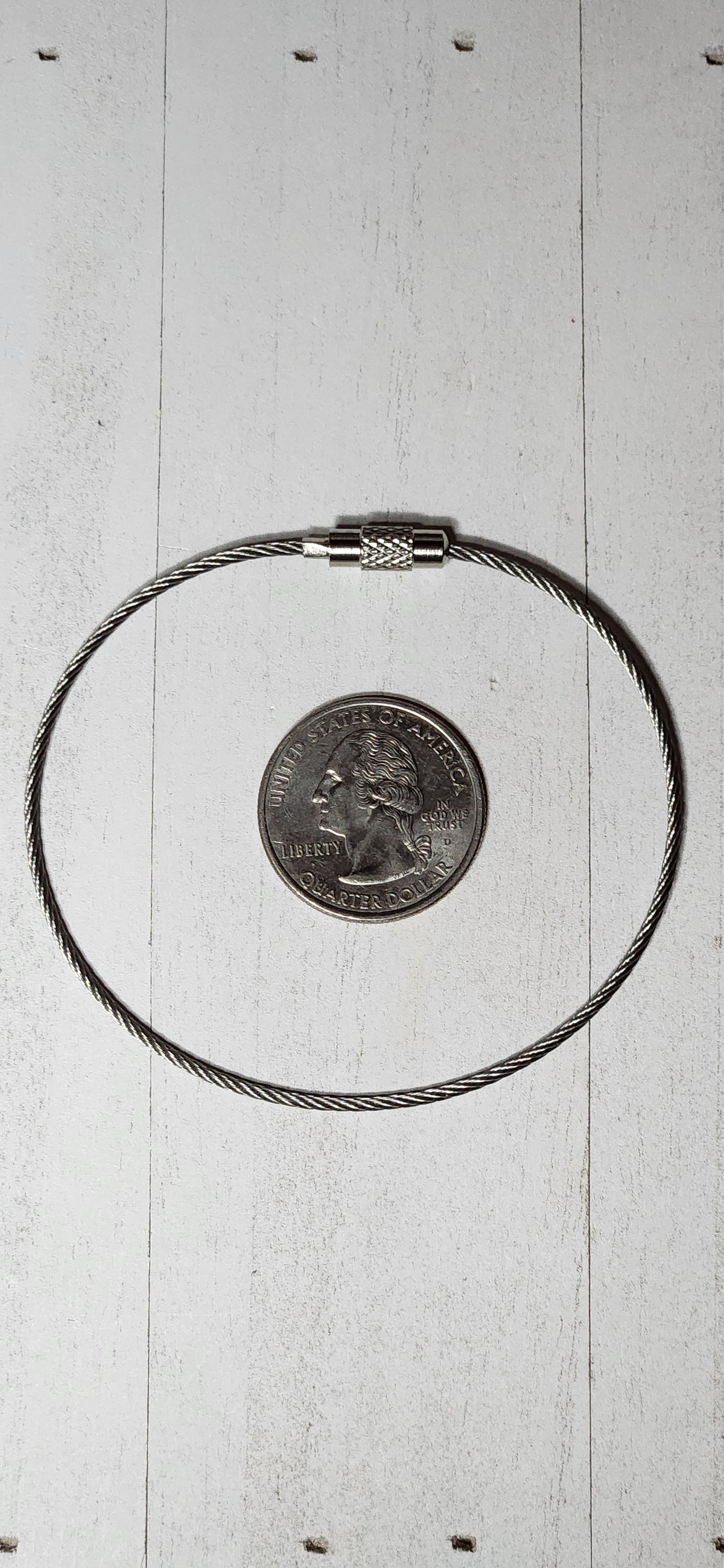 8 inch beadable charm wire. 10 pack.
