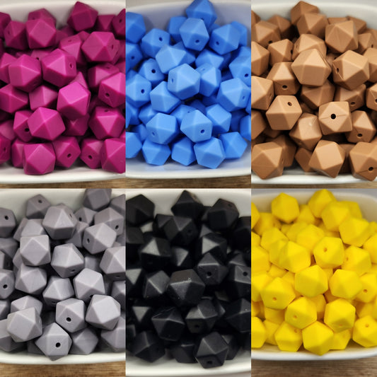 14 mm Silicone Hexagons *sold individually