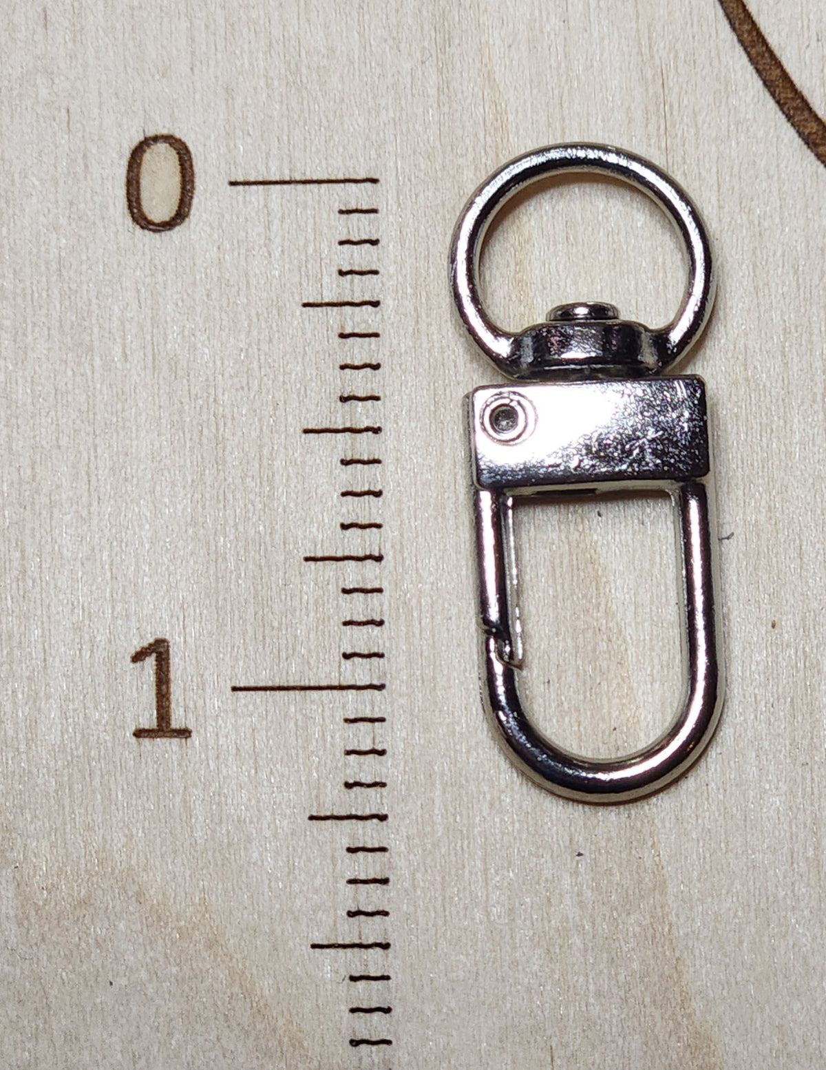 Silver lobster clasp 4 count
