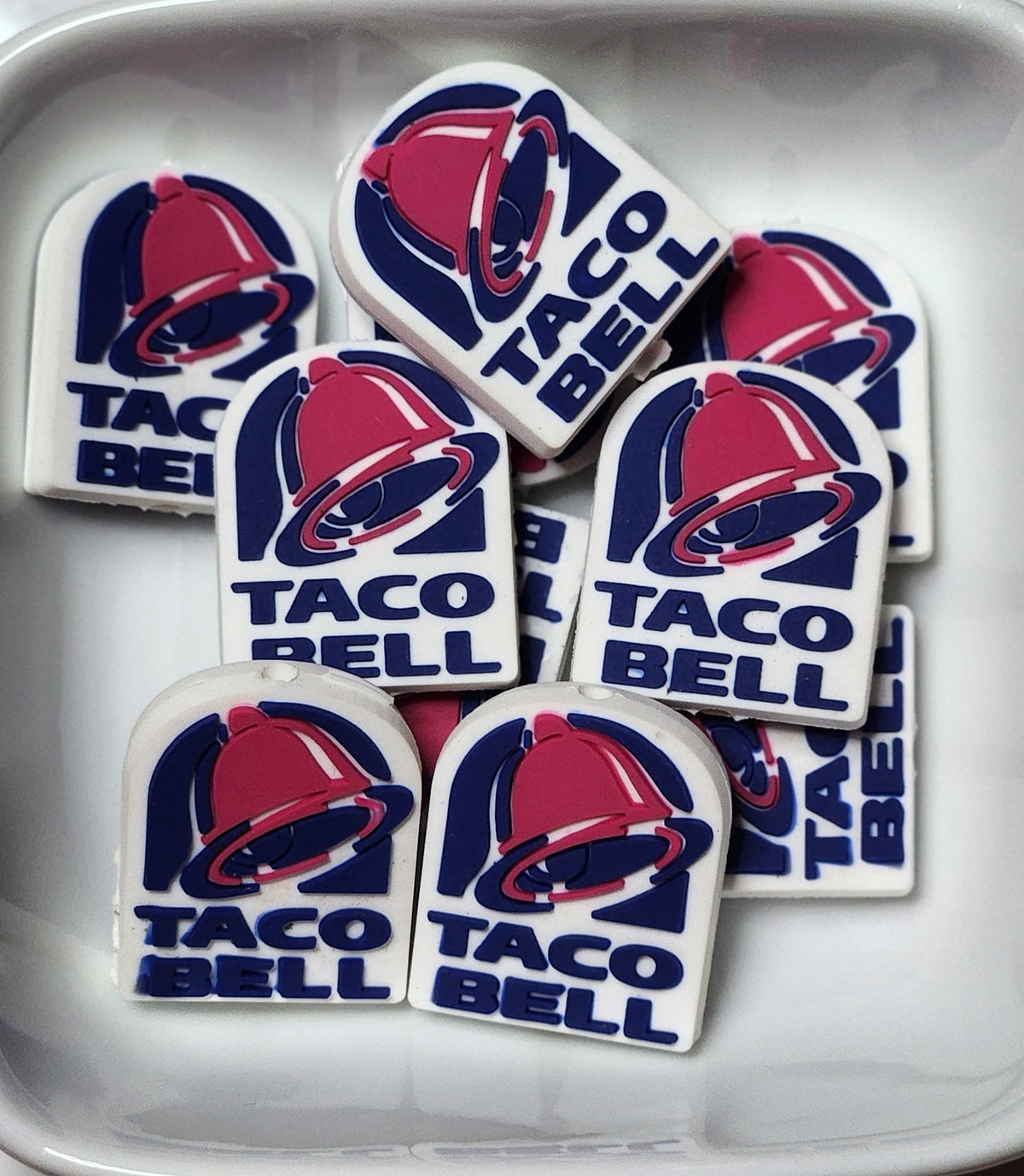 Taco Restaurant Silicone focal bead