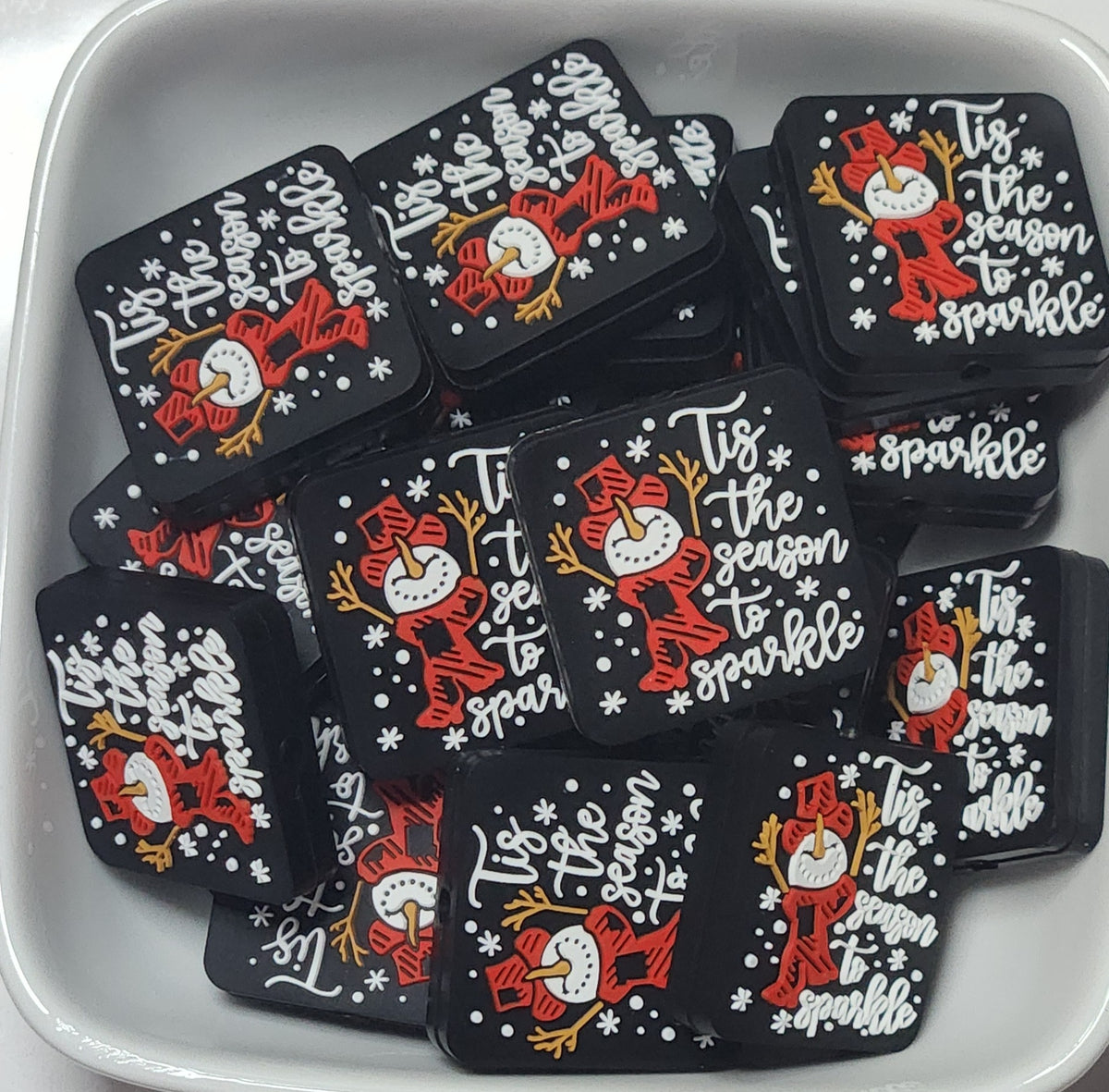 Christmas silicone focals